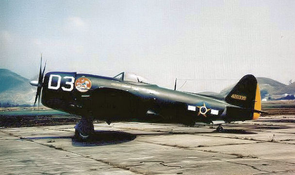 Republic P-47D brasileiro · 1944 · USAAF / National Archives
